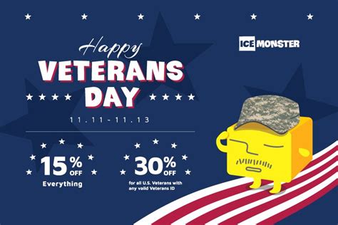 Veterans day weekend deals - Although there is not an official color representing Veterans Day, many people display yellow or red, white and blue. These are colors that traditionally remind the public of the U...